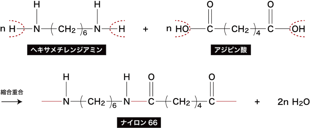 縮合重合 開環重合 ポリエステル ポリアミド ナイロンなど 化学のグルメ